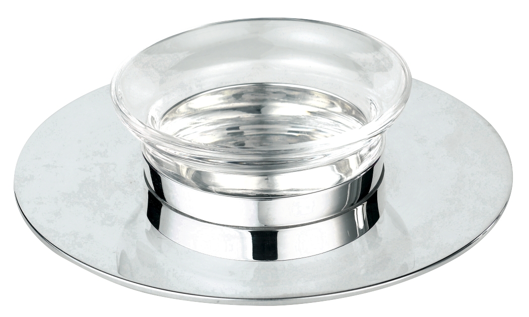 Individual caviar cup in silver plated - Ercuis